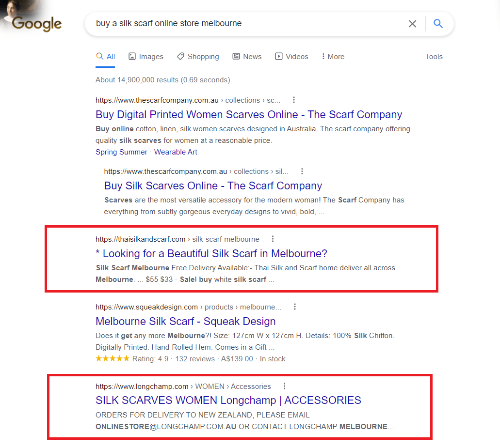 seo tips for ecommerce sites