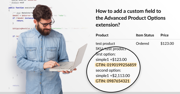 How to Add Custom Field to Advanced Product Options | Mageworx Blog